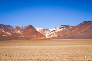 Image showing Dali desert in sud Lipez reserva, Bolivia