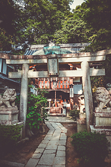 Image showing Chion-in temple garden, Kyoto, Japan