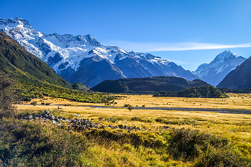 Image showing Aoraki Mount Cook, New Zealand
