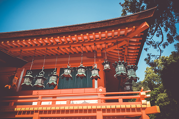 Image showing Kasuga-Taisha Shrine temple, Nara, Japan