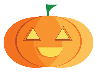 Image showing Halloween decoration item vector or color illustration