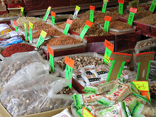 Image showing bulk food at an asian market