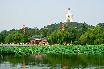 Image showing Beihai park in Beijing, China