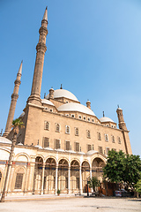 Image showing The Mosque of Muhammad Ali in Cairo Egypt at daytime