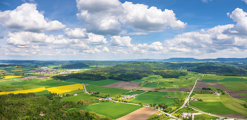Image showing panoramic view at Rottweil Germany