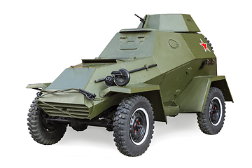 Image showing Soviet Armored Car BA-64 World War II