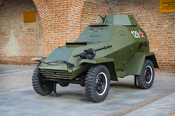 Image showing Armored Car BA-64 World War II. Russia