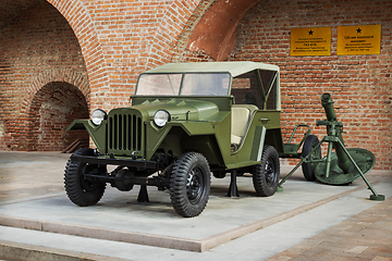 Image showing Road vehicle GAZ-67B during the Second World War. Nizhny Novgorod Kremlin