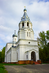 Image showing Church of the Transfiguration in the village. Russia