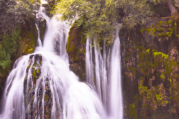 Image showing beautiful waterfall