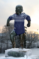 Image showing Sinnataggen with sweater