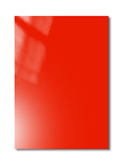Image showing Red Booklet cover template