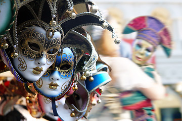 Image showing Venetian masks