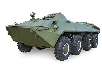 Image showing Soviet armored personnel carrier  BTR-70