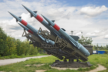 Image showing Soviet anti-aircraft missile complex "Neva" S-125M