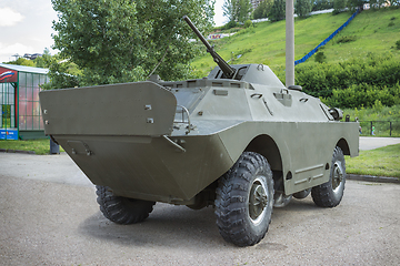 Image showing Soviet armored reconnaissance and patrol vehicle BRDM-2