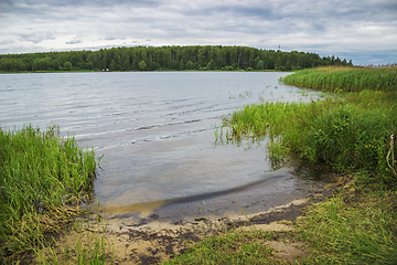 Image showing River Bay. Central Russia