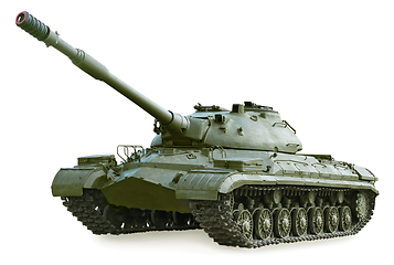 Image showing Soviet heavy tank T-10M,  1966 year