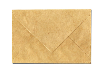 Image showing Brown paper enveloppe mockup template