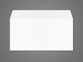 Image showing White enveloppe mockup template