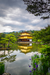 Image showing Kinkaku-ji golden temple, Kyoto, Japan