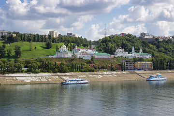 Image showing In Nizhny Novgorod, a lot of churches and monasterie