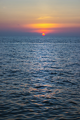 Image showing Sunset, Andaman Sea