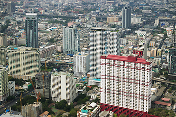 Image showing View  with skyscraper. Bangkok. Thailand