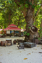 Image showing Resting place on Similan Islands, Thailand