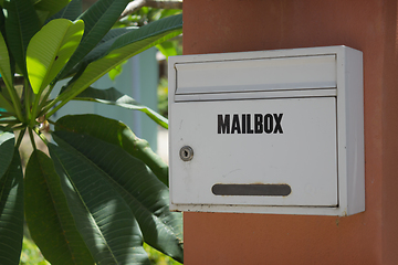 Image showing Mail box on a pole, Thailand
