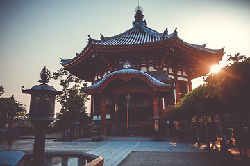 Image showing kofuku-ji buddhist temple, Nara, Japan