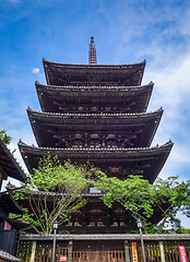 Image showing Pagoda of Yasaka, Gion, kyoto, Japan