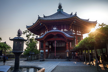 Image showing kofuku-ji buddhist temple, Nara, Japan