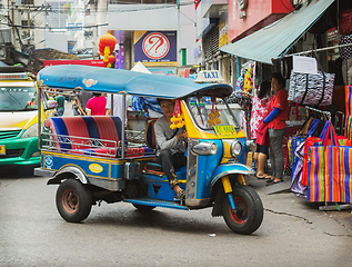 Image showing Traditional taxi in Thailand