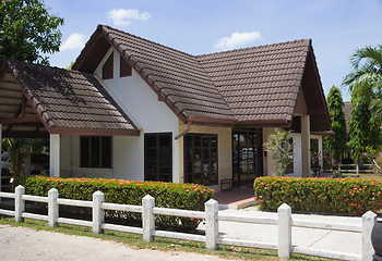 Image showing  Typical modern house in Thailand