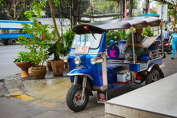 Image showing Taxis waiting for customers. Thailand