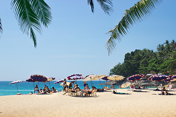 Image showing Relax on beaches of Phuket. Thailand