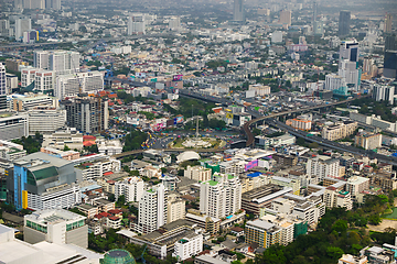 Image showing View  with skyscraper. Bangkok. Thailand