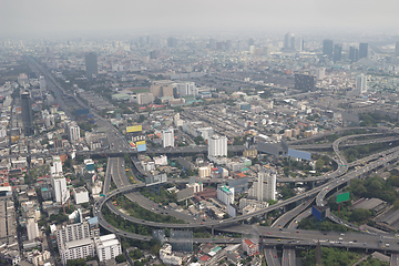 Image showing Smog over Bangkok