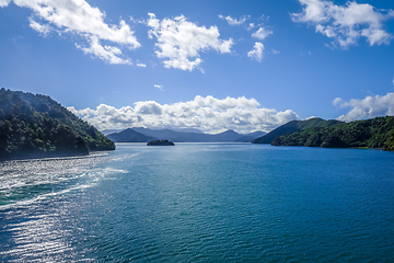 Image showing Marlborough Sounds, New Zealand