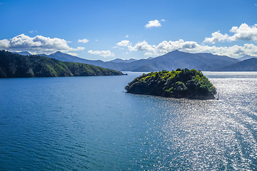 Image showing Marlborough Sounds, New Zealand