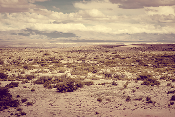 Image showing Desert landscape in Bolivia