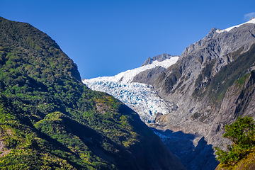 Image showing Franz Josef glacier, New Zealand