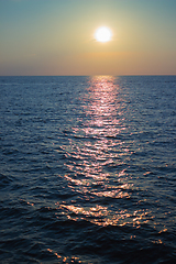 Image showing Sunset, Andaman Sea, Thailand, Phuket