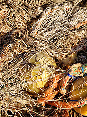 Image showing fishing nets