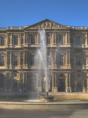 Image showing Paris - the Louvre palate