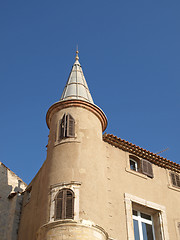 Image showing Ancient house tower 