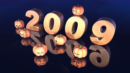 Image showing New Year 2009