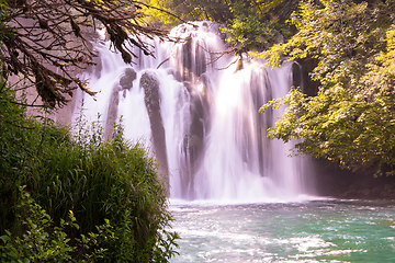 Image showing beautiful waterfall