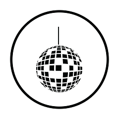 Image showing Party disco sphere icon